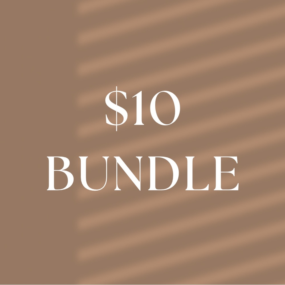 $10 BUNDLE LISTING: POSH LIVES